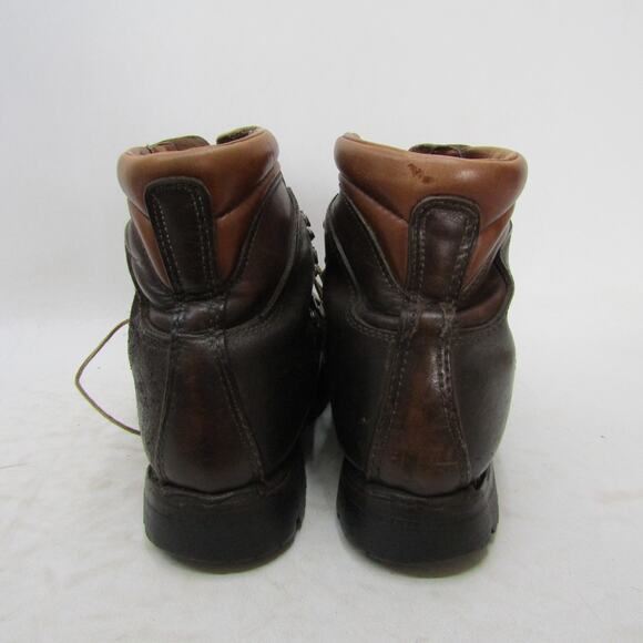 Mens Size 7.5 D Brown Leather Lace Up Outdoor Work Boots main image 7